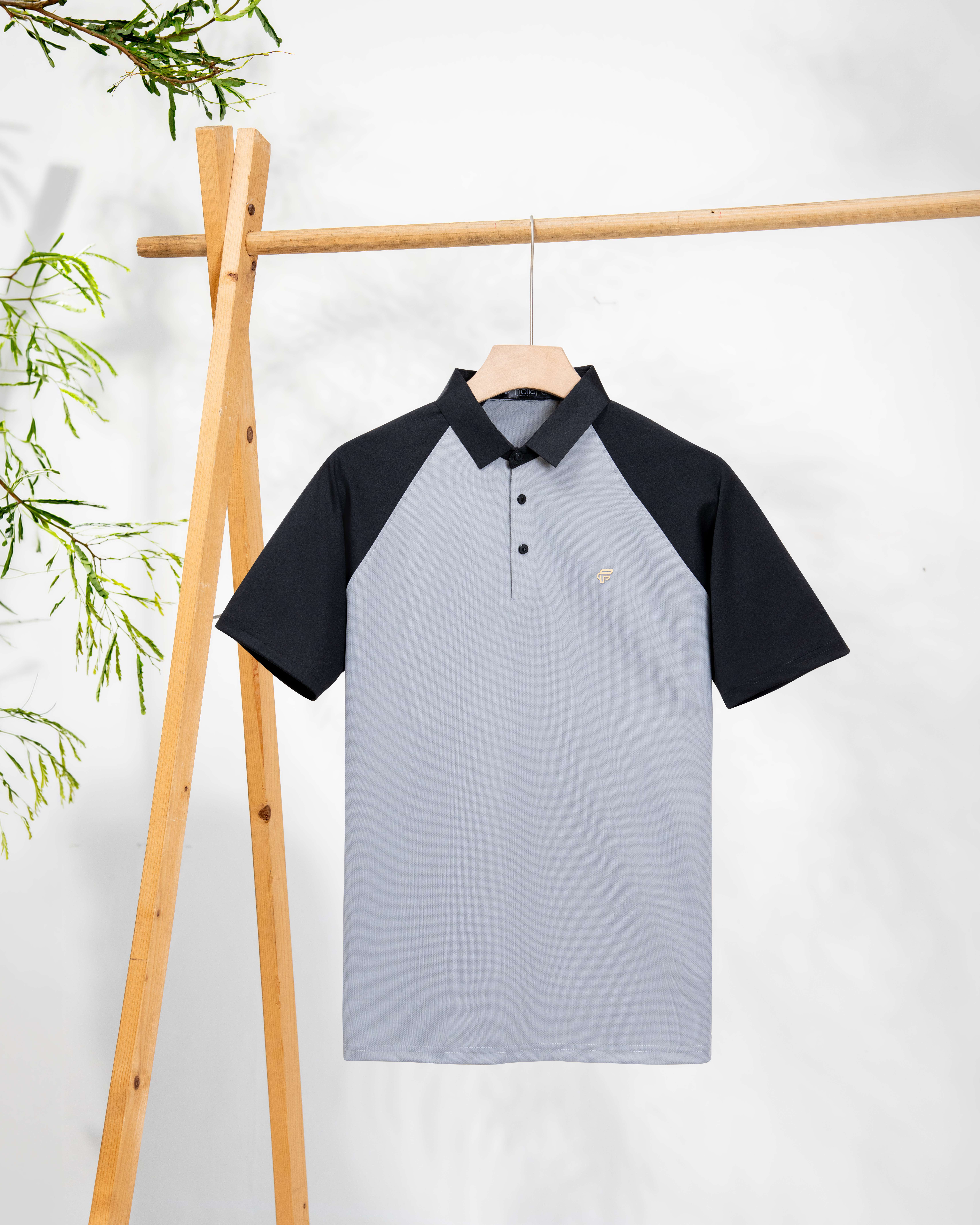 Textured Jacquard Men's Polo T-Shirt PL-2617