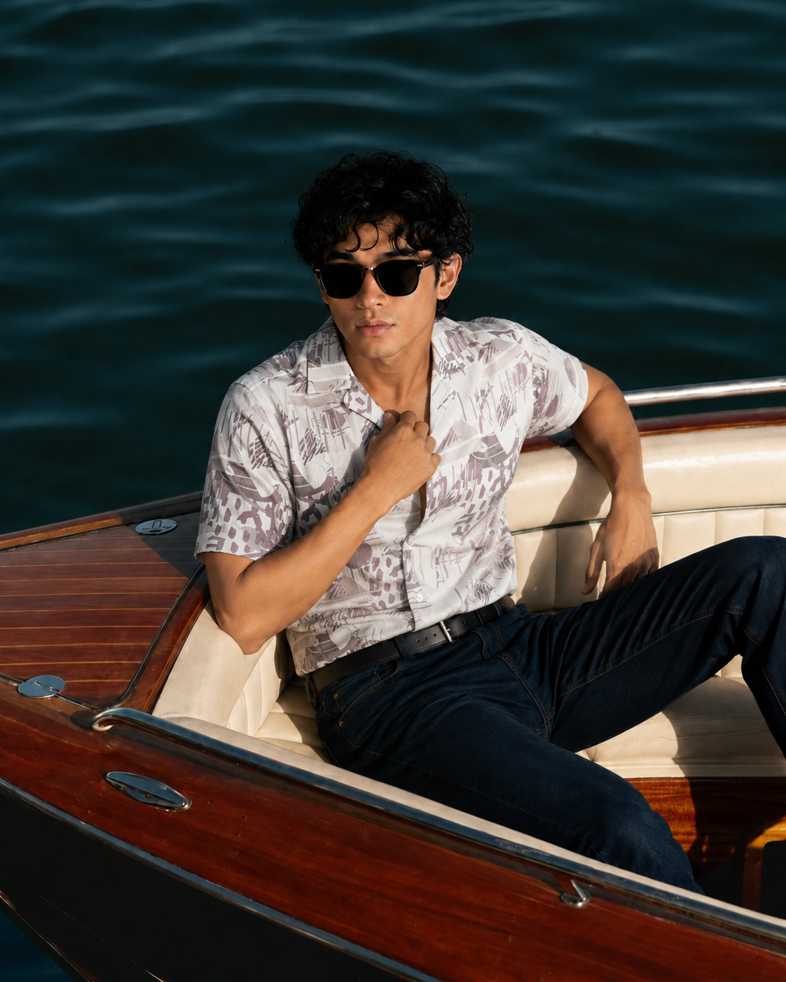 Cuban  Shirt - HW-2520 (Popcorn Fabric)