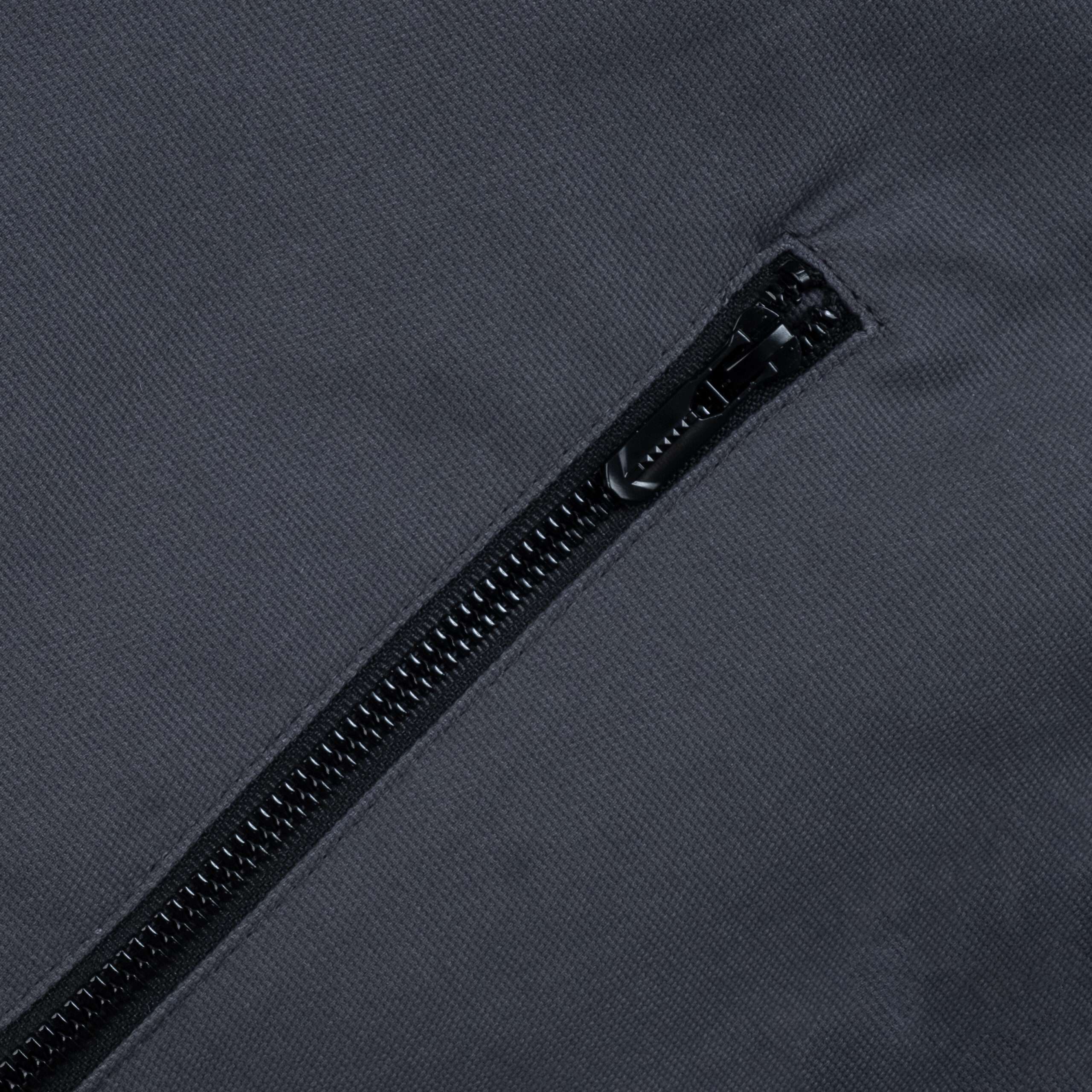 Twill Button Jacket (JB-2510) – Ash