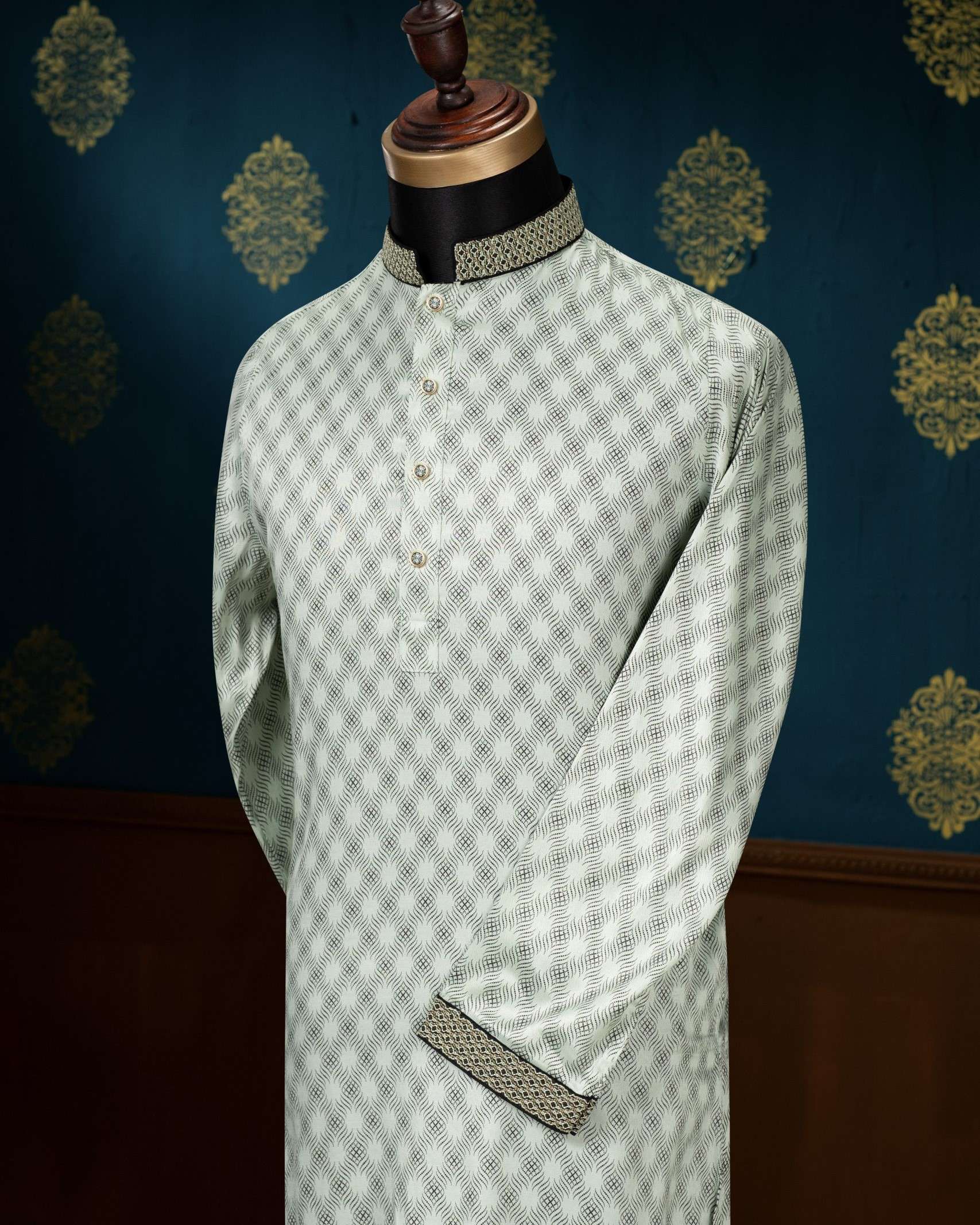 Printed Classic Panjabi (FP-2504)