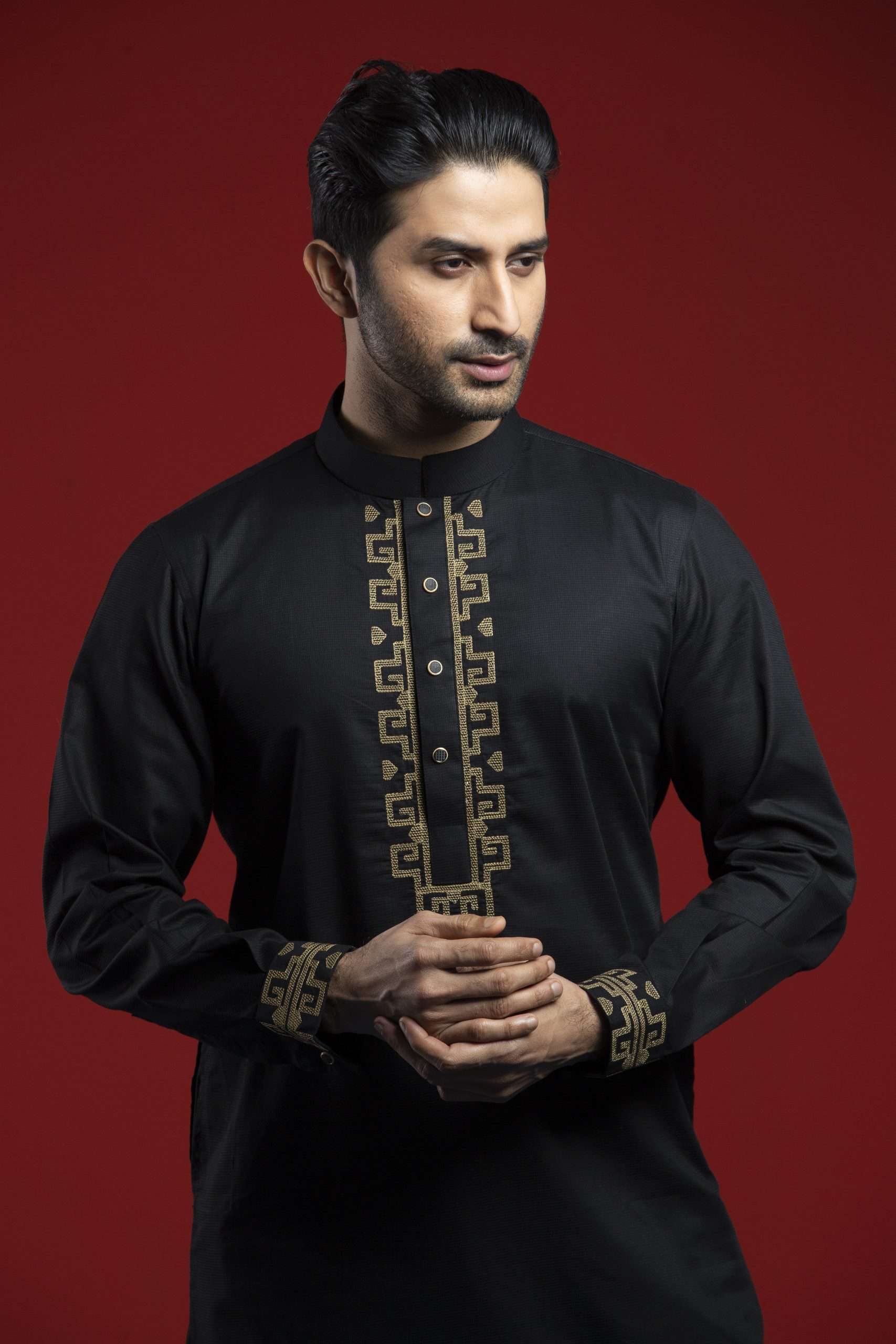 Signature Panjabi (FN-170)-(Slim Fit)