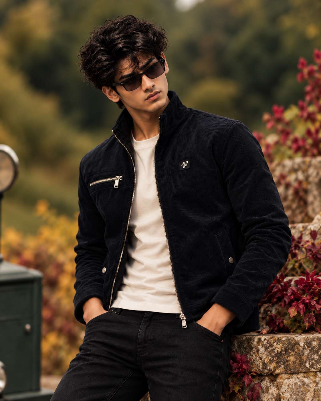 Cord Jacket-(JC-2503)