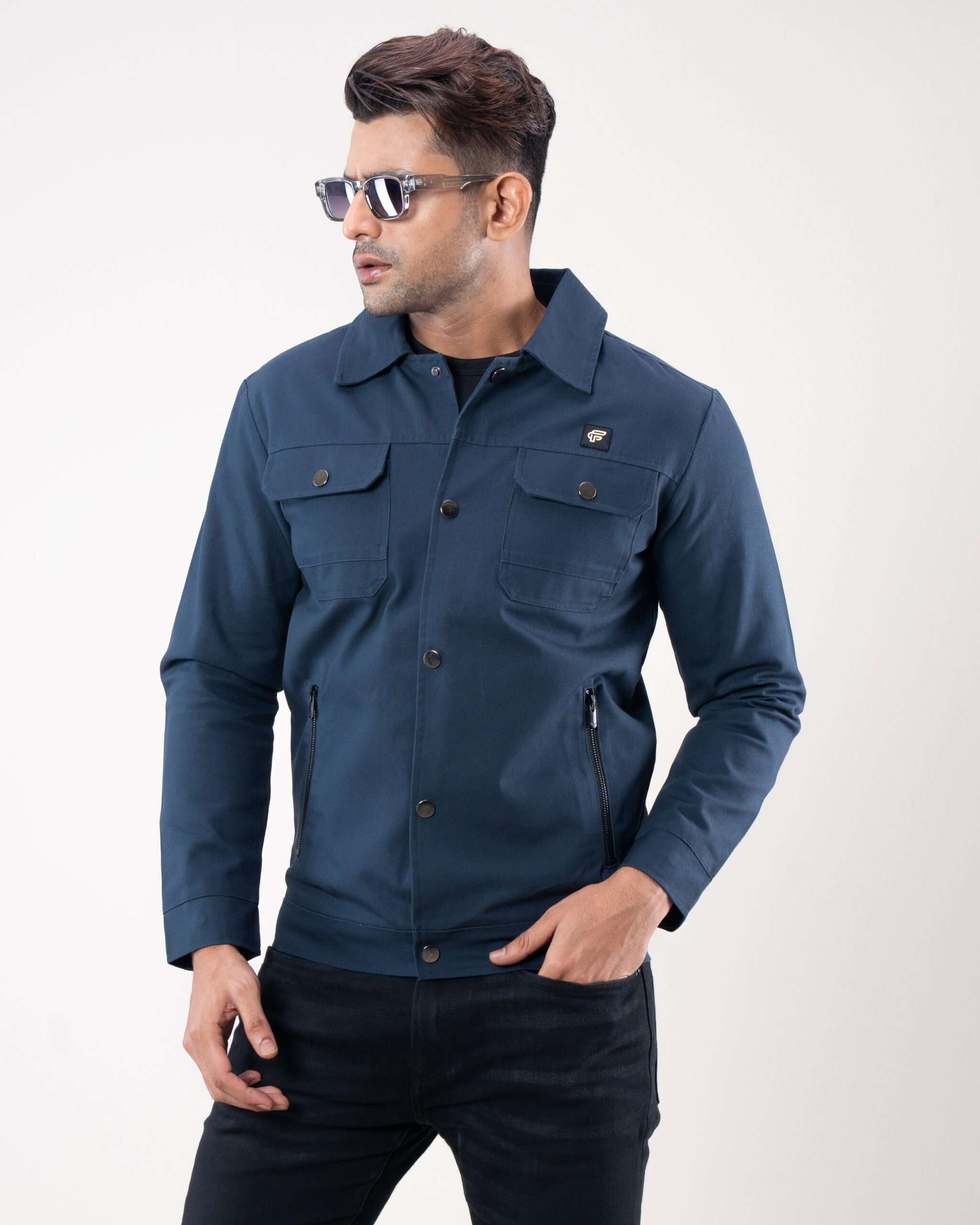 Twill Button Jacket (JB-2512)