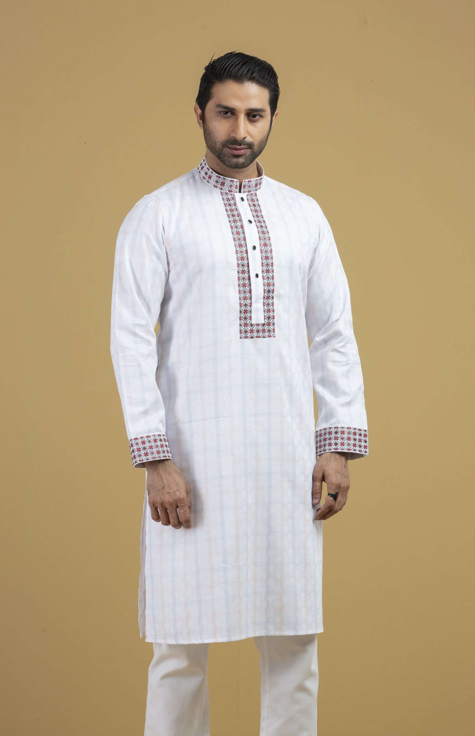 Autograph-Embroidery Luxury Panjabi (SG-133)