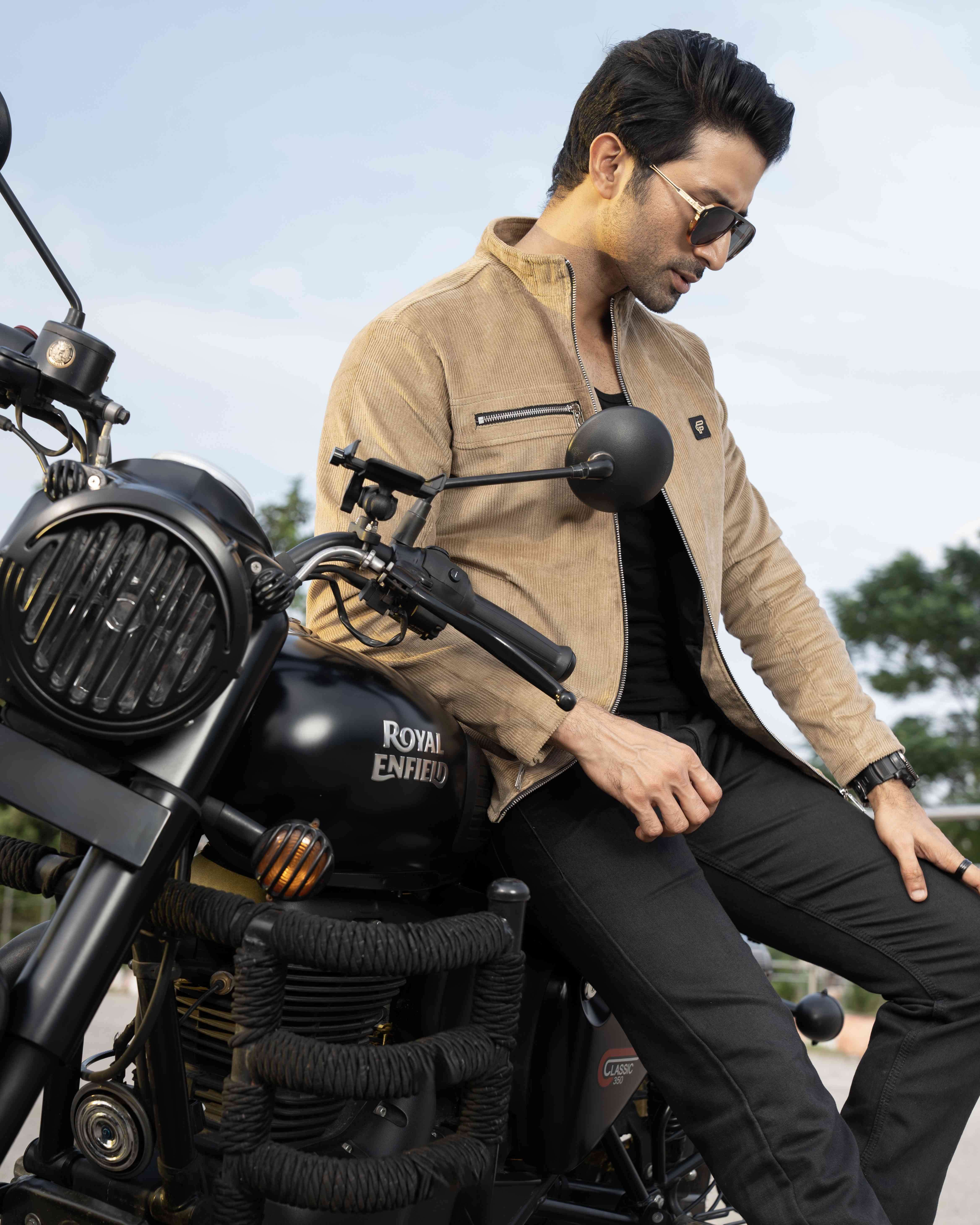 Cord Jacket-(JC-2501)