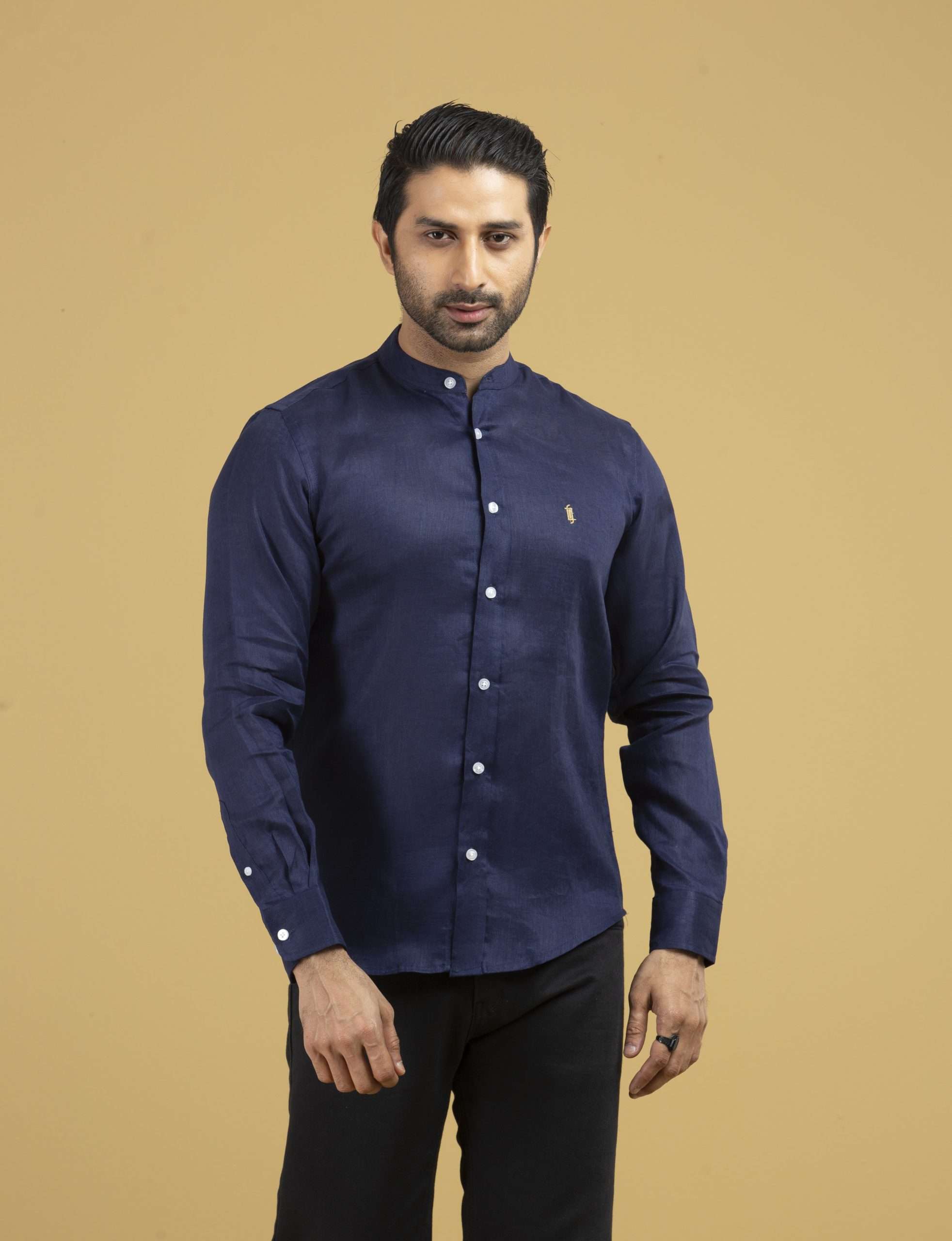 Men’s Band Collar Shirt (BS-05)