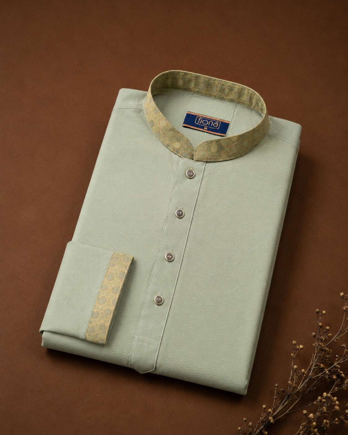 Premium Panjabi - Paste Green (FP-2608)