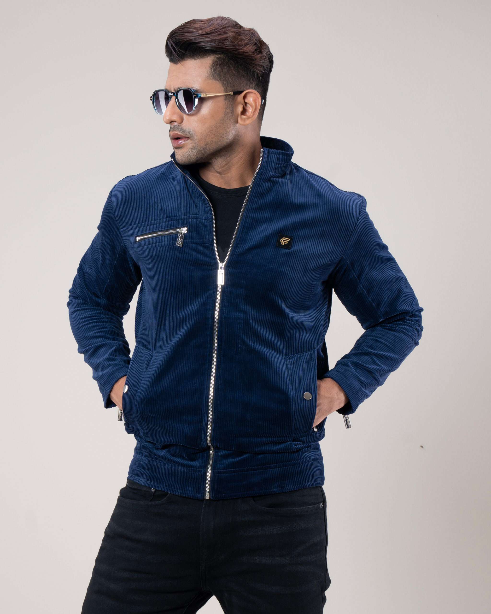 Cord Jacket-(JC-2504)