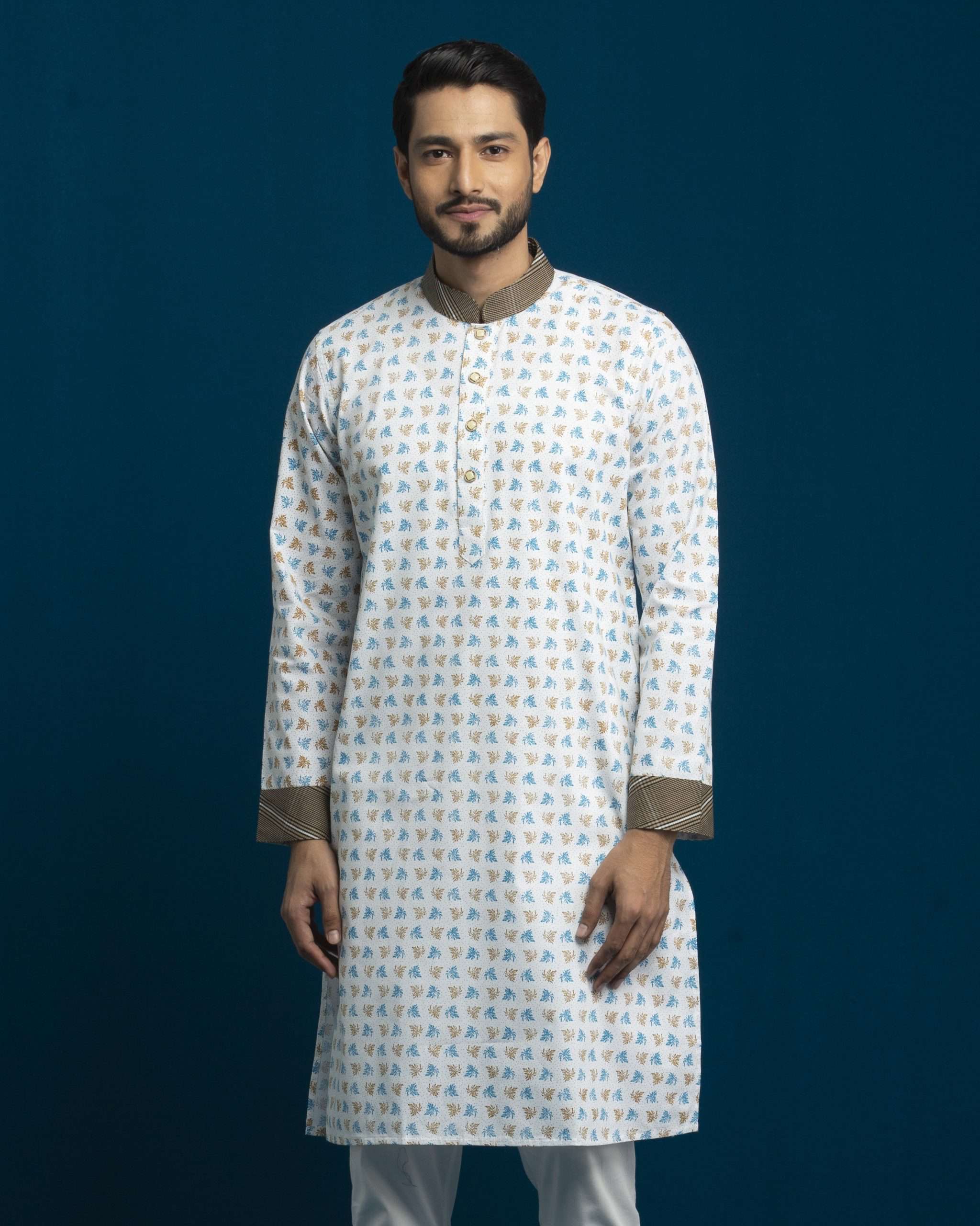 Panjabi (FN-031)-Slim Fit