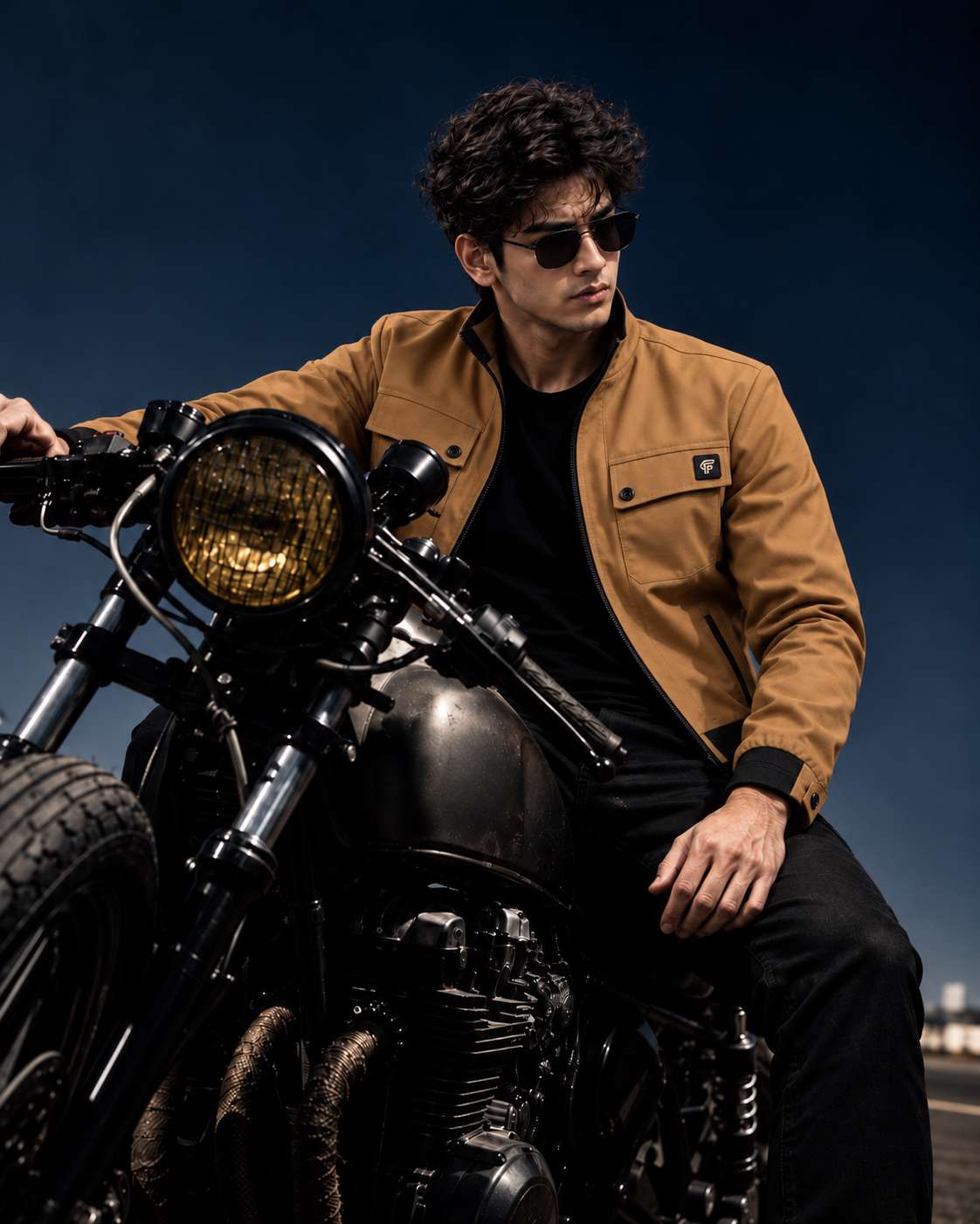 Twill Zipper Jacket (JT-2509)