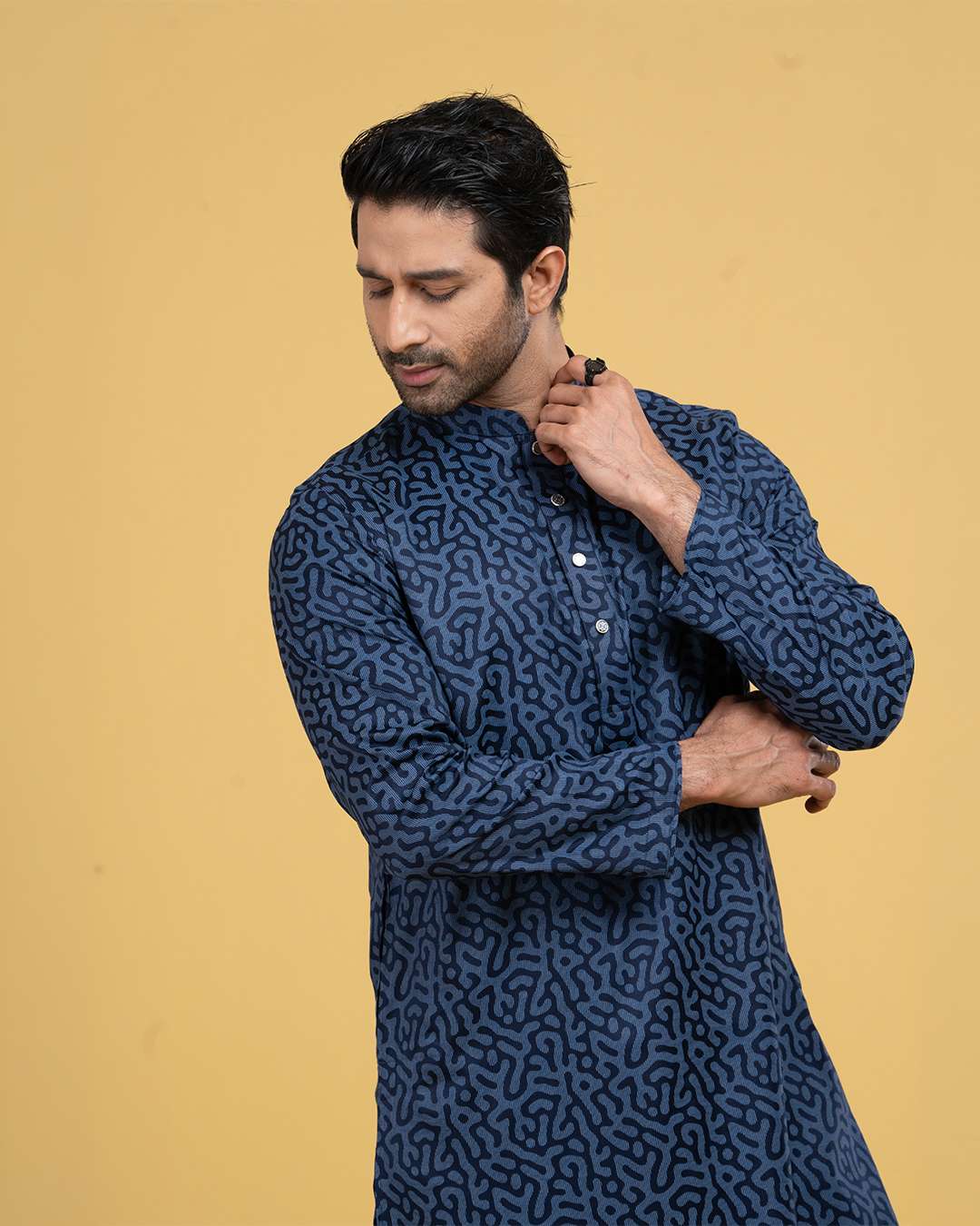 Printed Classic Panjabi (FP-2550)