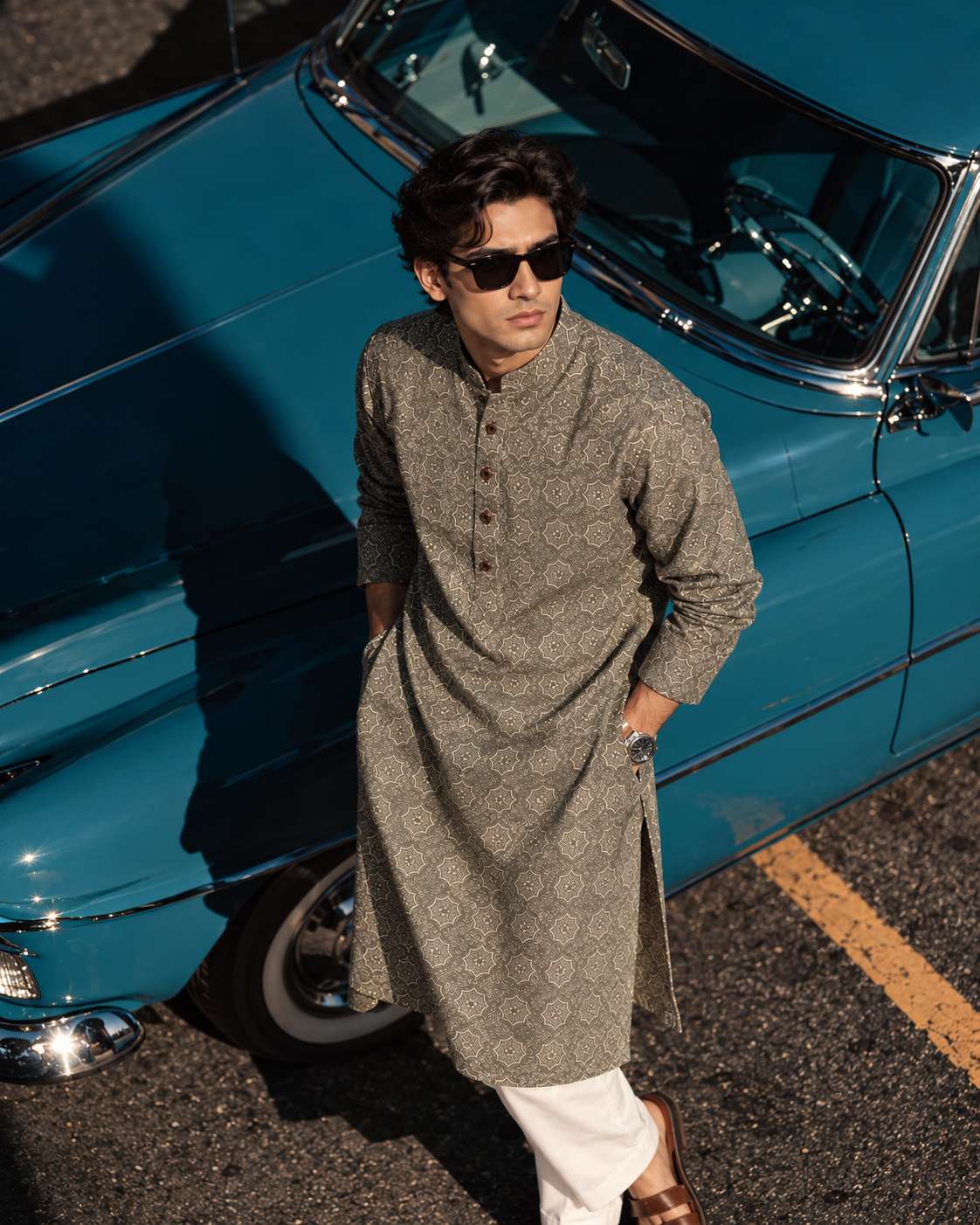 Printed Elegant Panjabi FP-2670