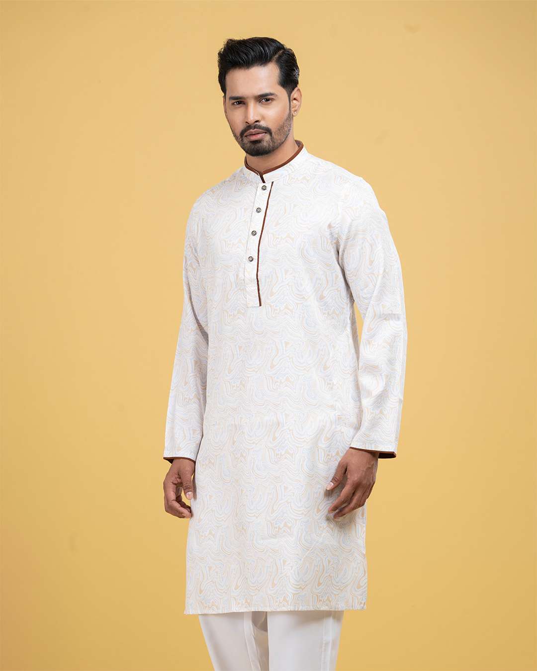 Printed Classic Panjabi (FP-2562 A)