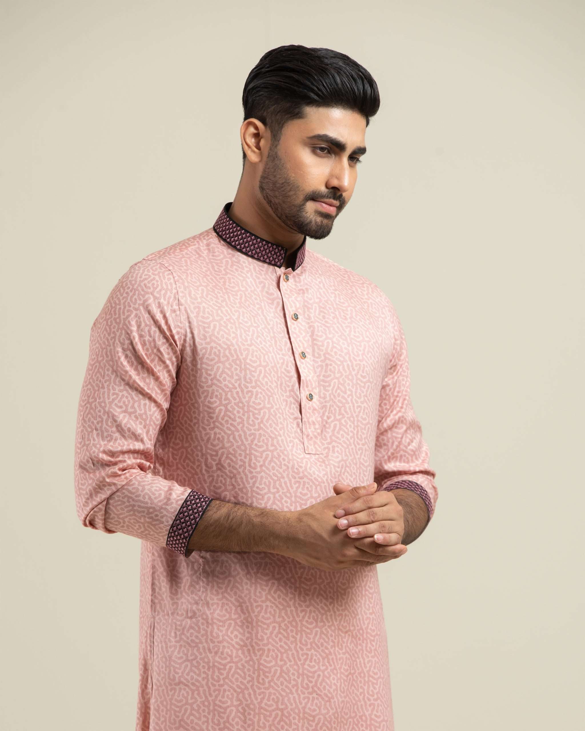 Printed Classic Panjabi (FP-2508)