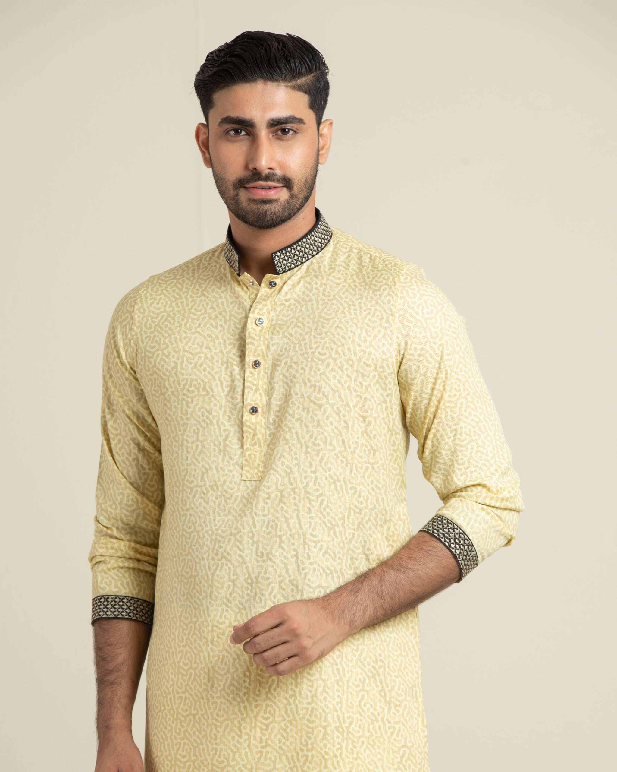 Printed Classic Panjabi (FP-2507)