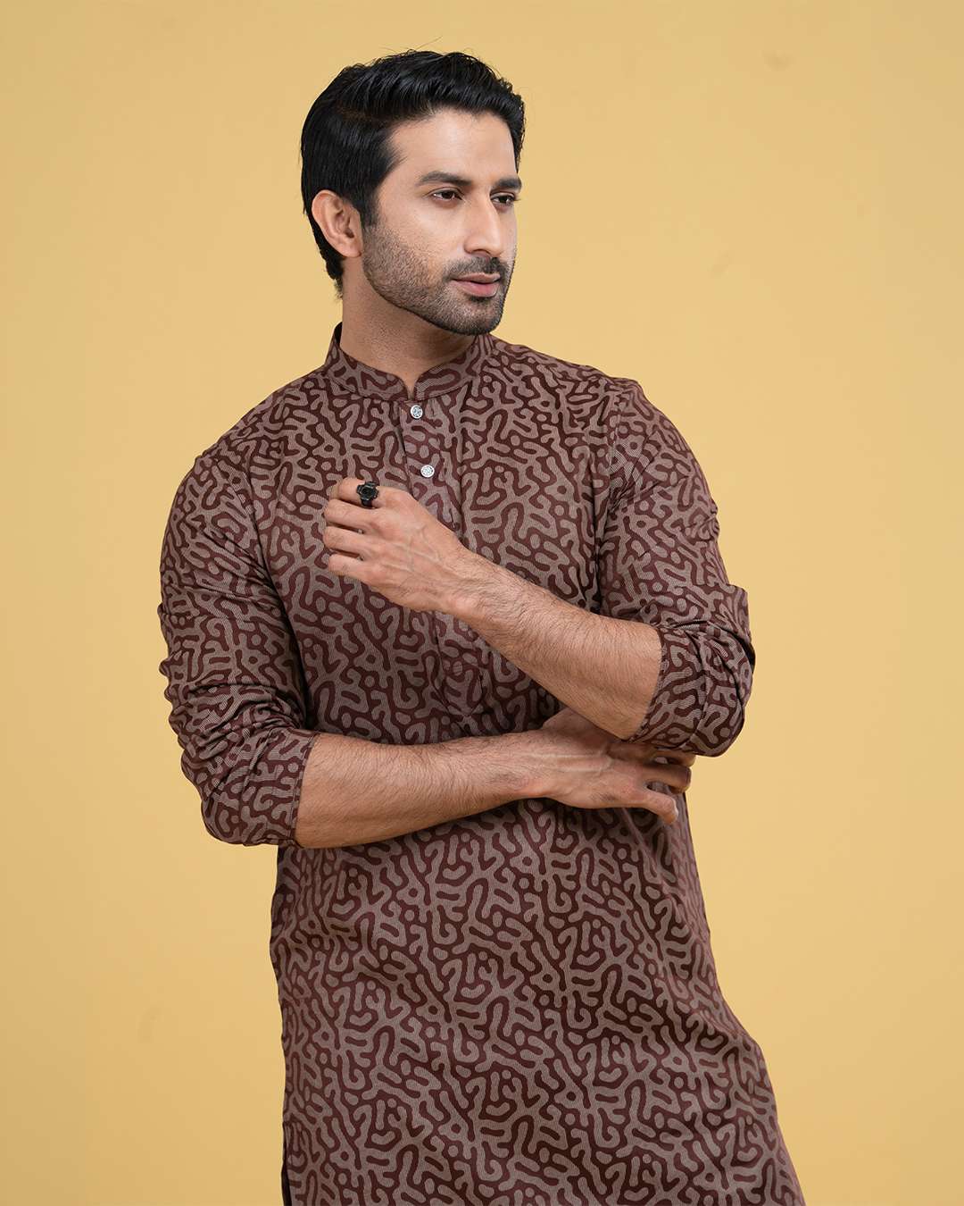 Printed Classic Panjabi (FP-2549)