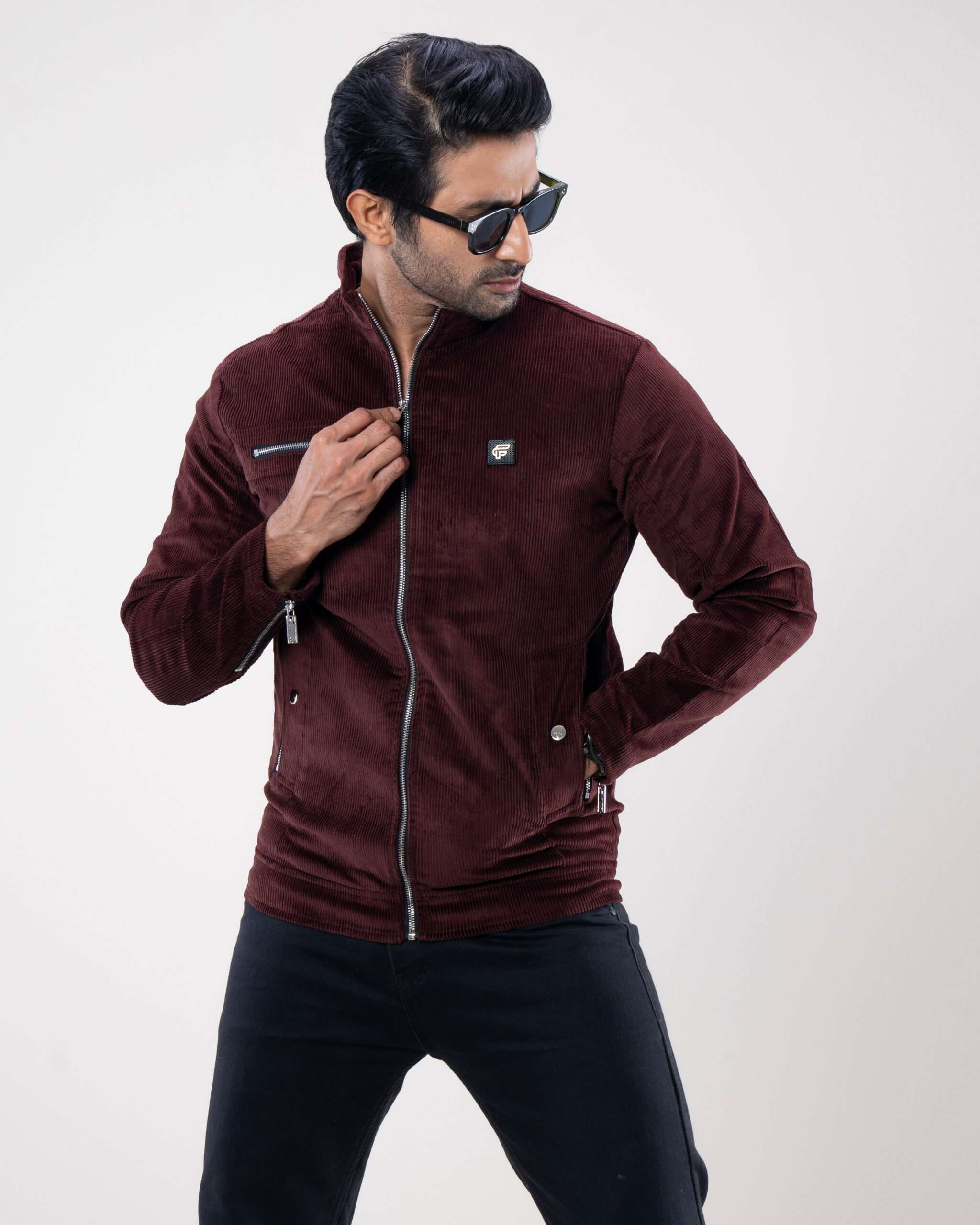 Cord Jacket-(JC-2506)