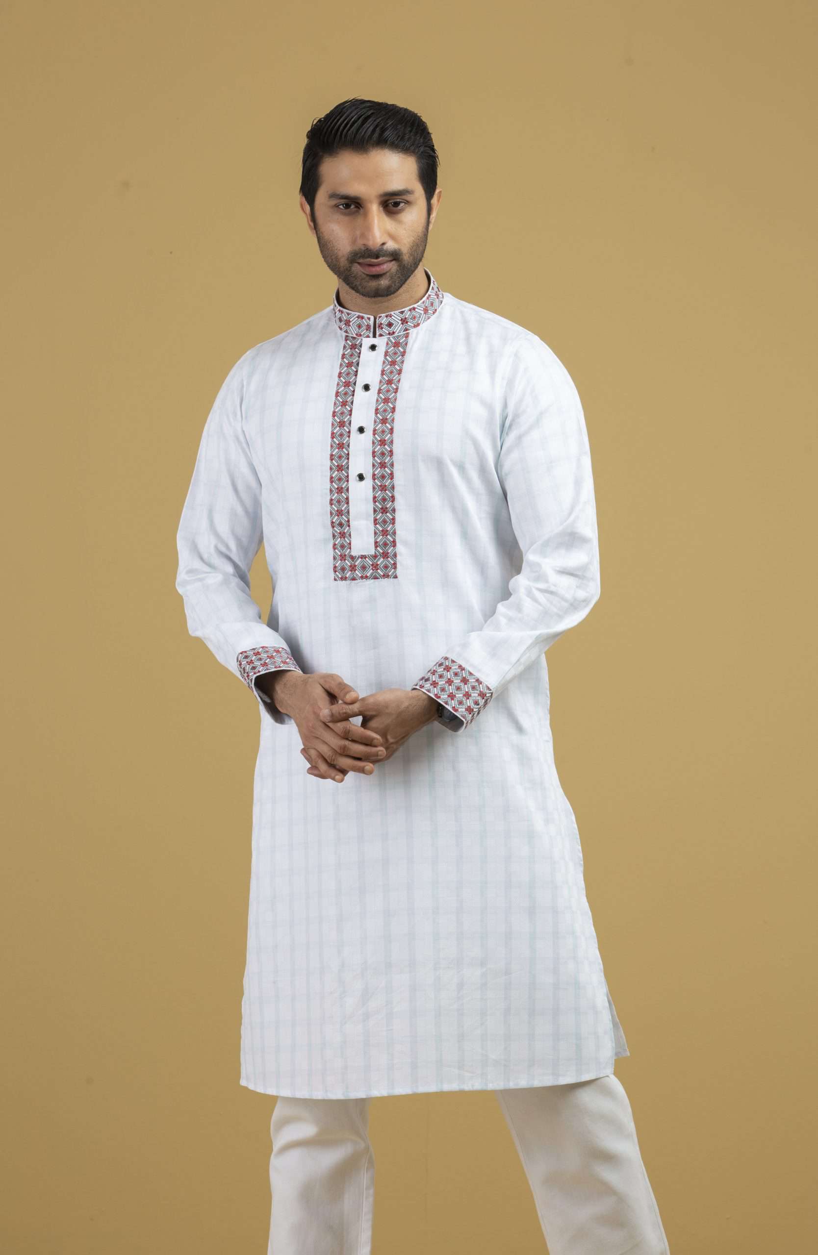 Autograph-Embroidery Luxury Panjabi (SG-134 A)