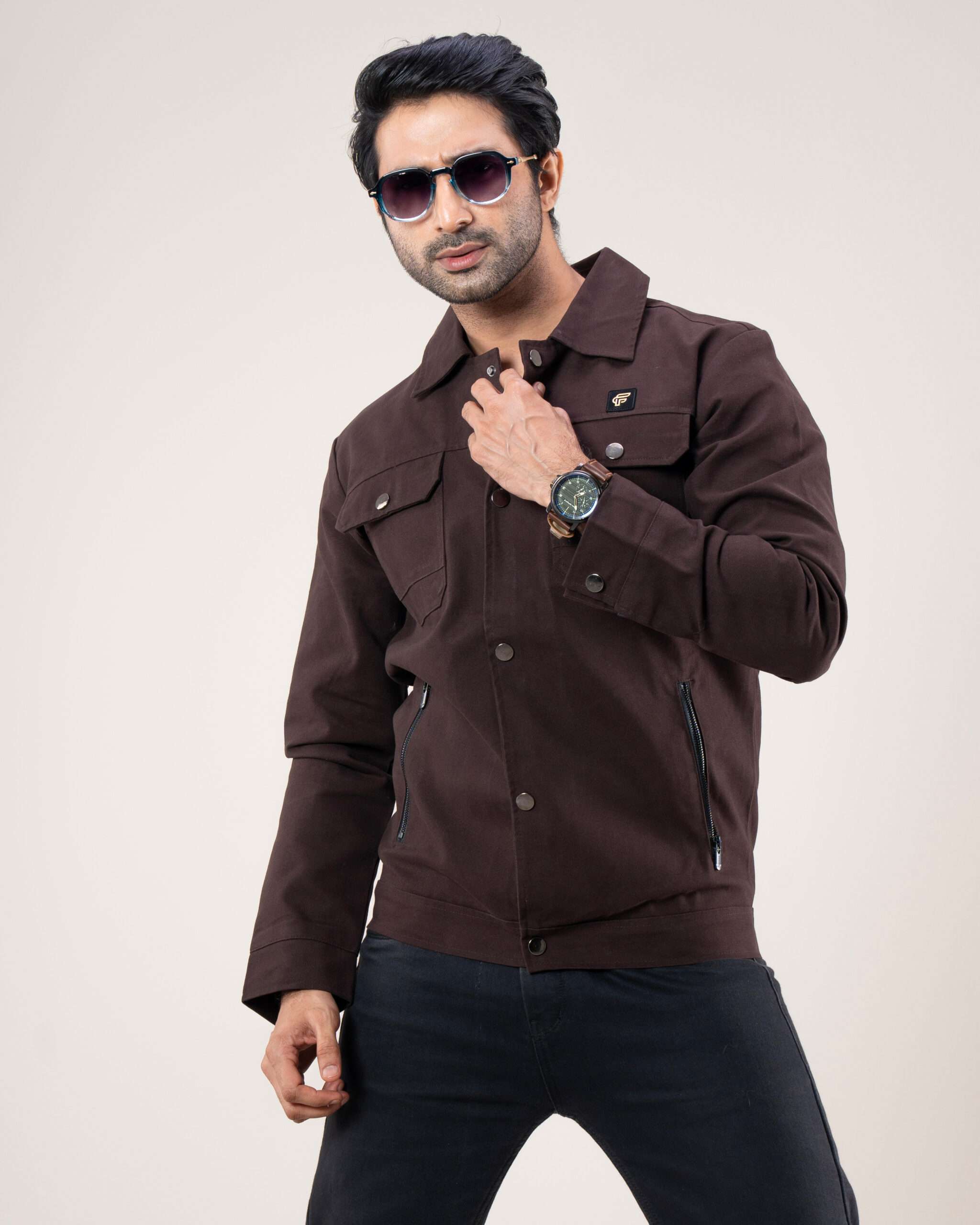Twill Button Jacket (JB-2511)