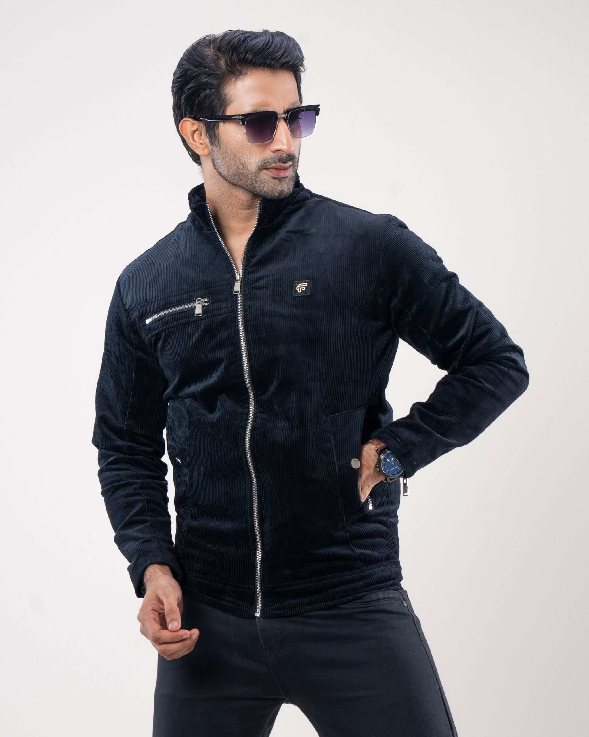 Cord Jacket-(JC-2503)