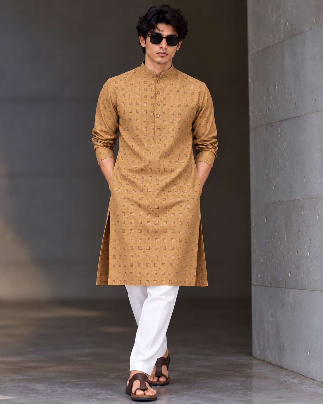 Printed Elegant Panjabi FP-2673