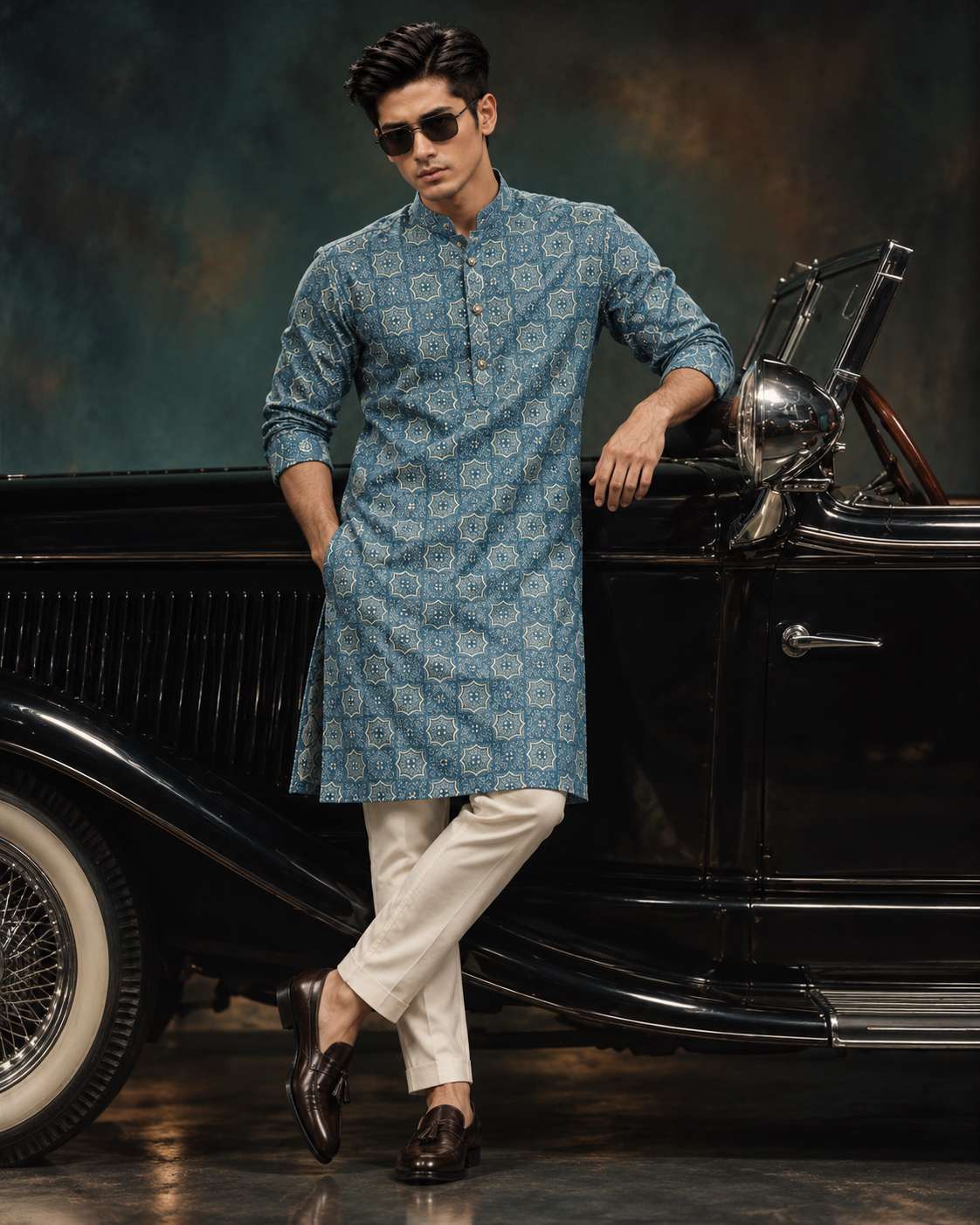 Printed Elegant Panjabi FP-2672
