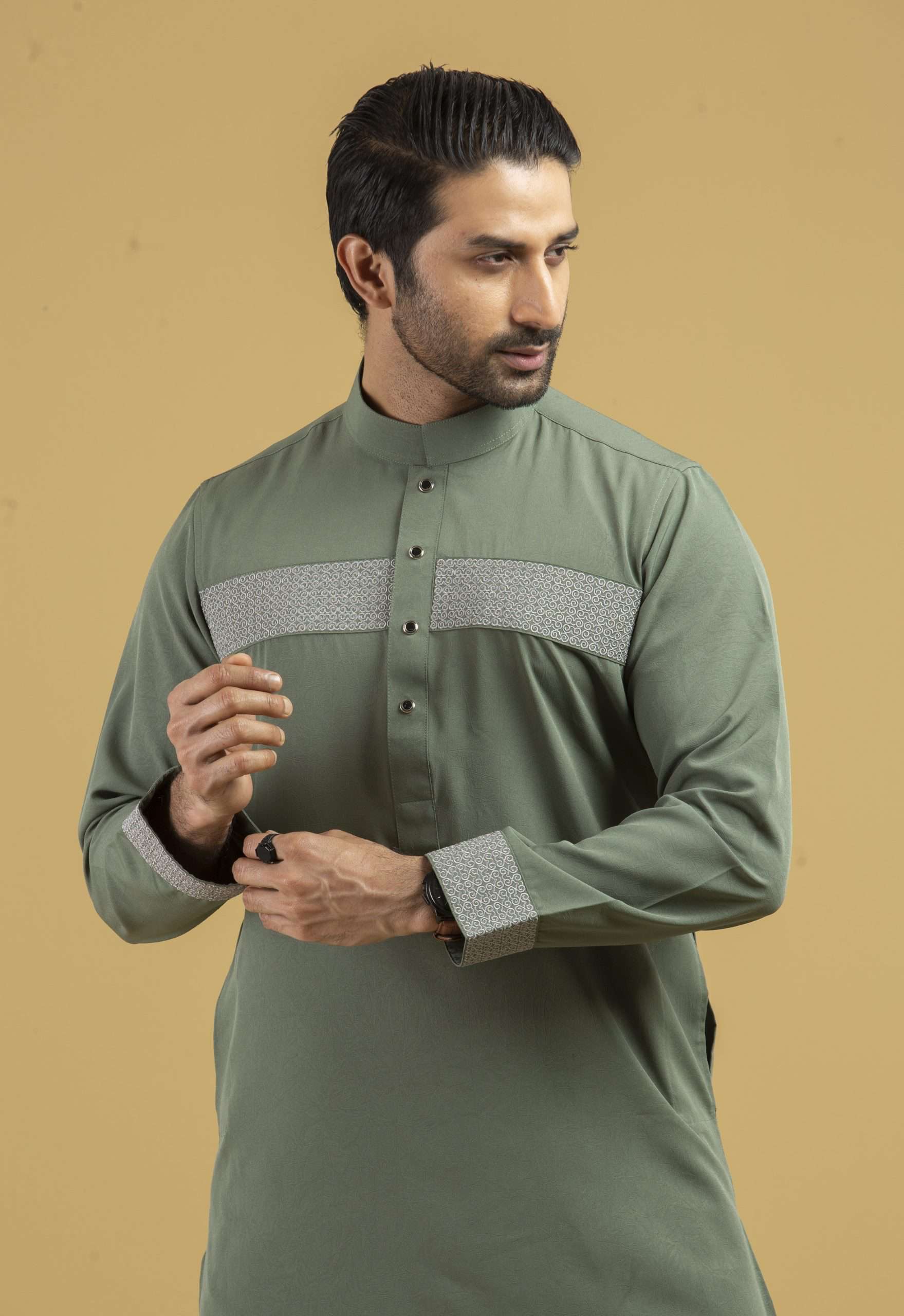 Embroidery Luxury Panjabi (SG-104 A)