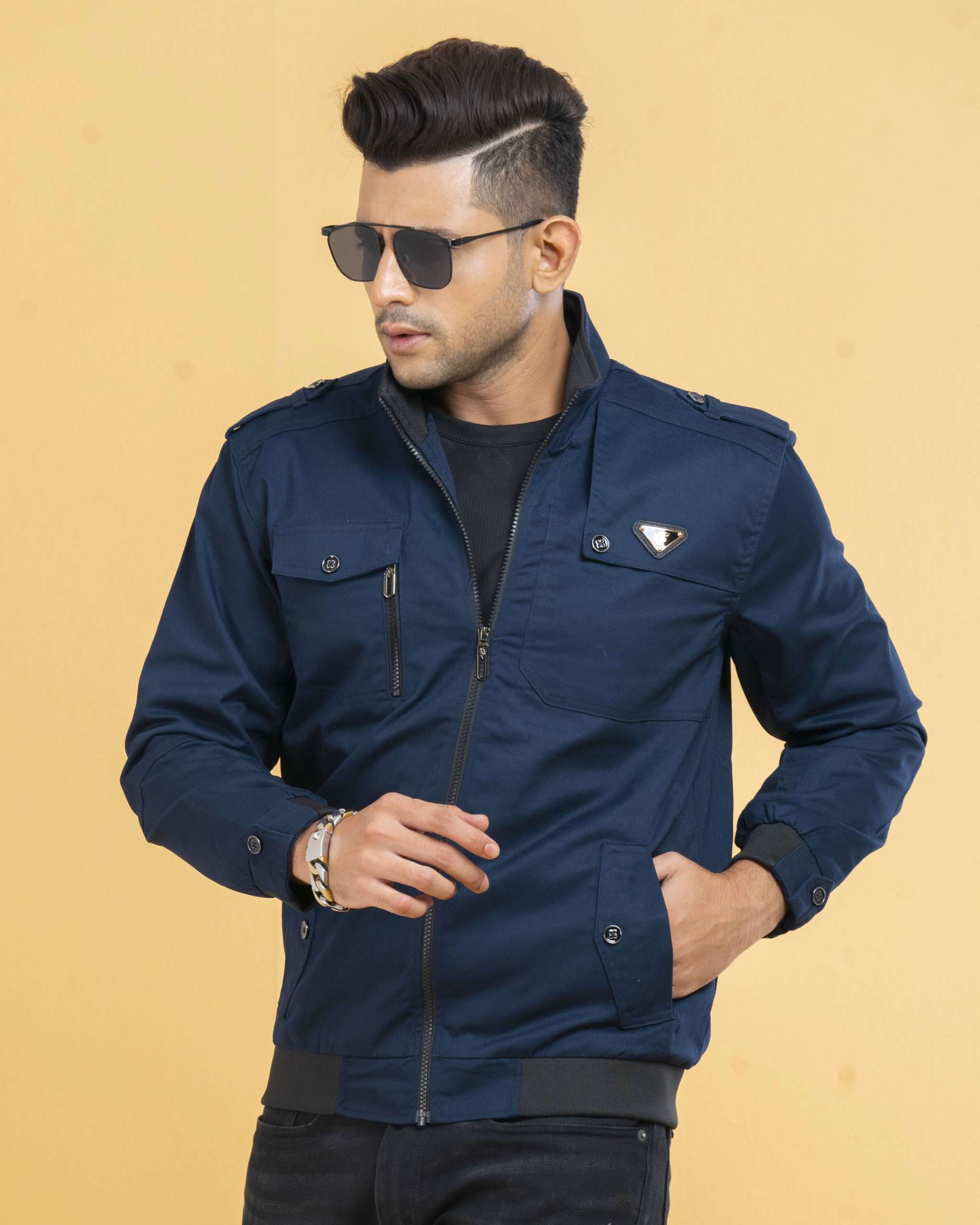 Export Twill Jacket TL-004 (Navy)
